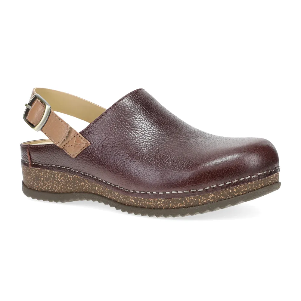 Women's Dansko Merrin Mule Color: Cordovan Milled