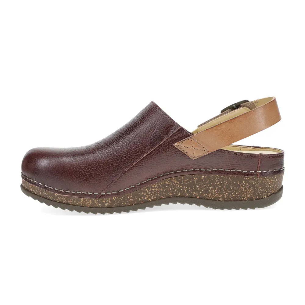 Women's Dansko Merrin Mule Color: Cordovan Milled