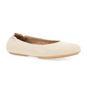 Women's Dansko Mollie Flat Color: Sand Suede