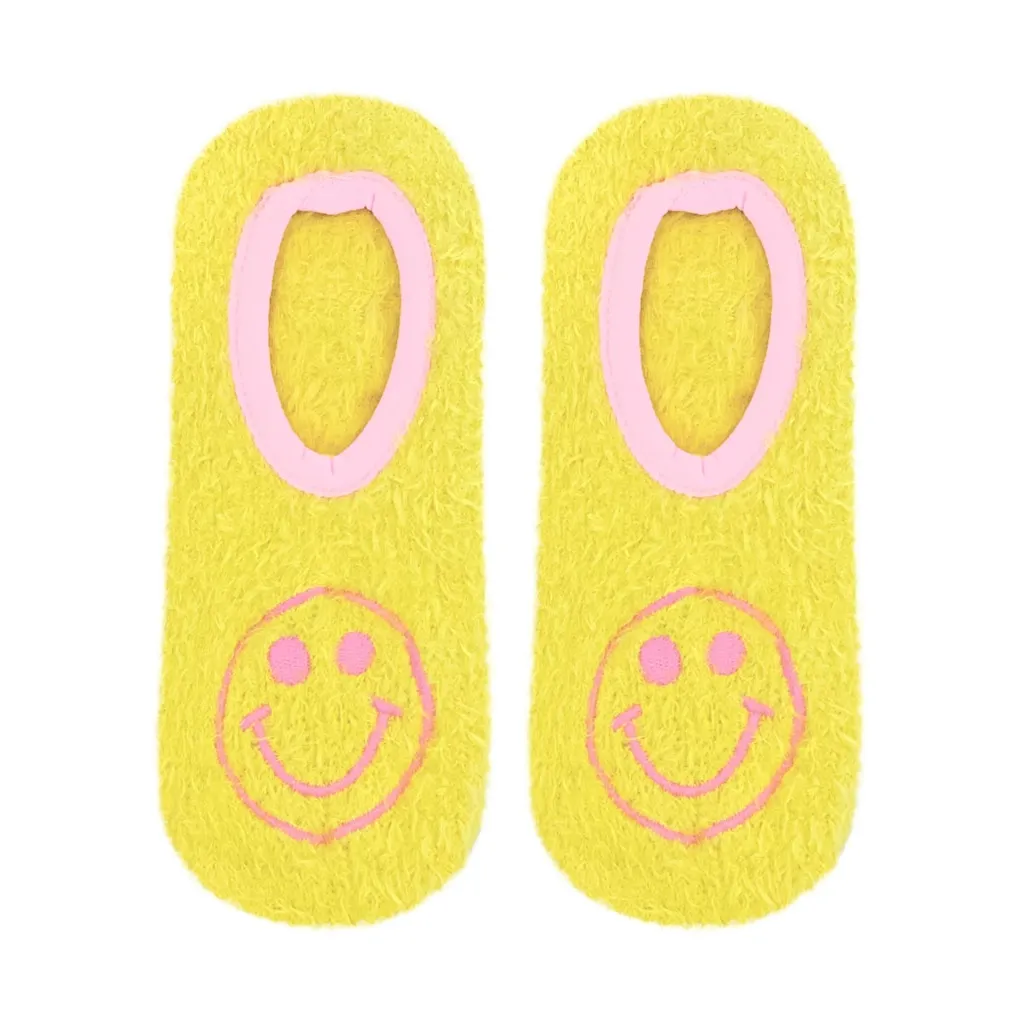 ZZNB_Fuzzy Smile Slippers